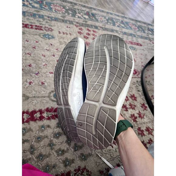 OOFOS Men's Blue OOmg eeZee Low Low Top Recovery Comfort Shoes Size 12 - Picture 5 of 7